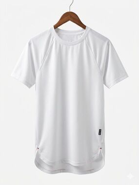 ASRV Men’s White Short-Sleeve Performance Tee